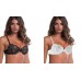 Reggiseno Miss Aris In Pizzo, Con Push-Up, Coppe Imbottite e Ferretto