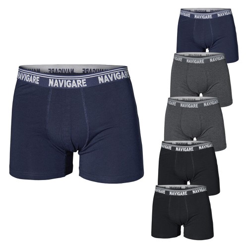Boxer Navigare, Intimo per Uomo in Cotone Elasticizzato 