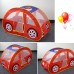 Tenda macchina rossa per bambini 130x65x68 cm