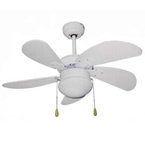 Ventilatore Da Soffitto 5 Pale Bianco Zephir Zfs576b