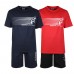 Completo Sportivo Australian Corto 2 Pezzi AB9117 Rosso o Blu