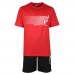 Completo Sportivo Australian Corto 2 Pezzi AB9117 Rosso o Blu