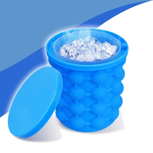 1+1 omaggio Ice Box Secchiello che produce fino a 40 cubetti pronti all'uso