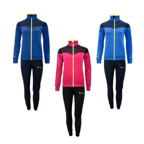 Tuta LEGEA femminile per palestra e tempo libero - Modello Leyre tre colori disponibili