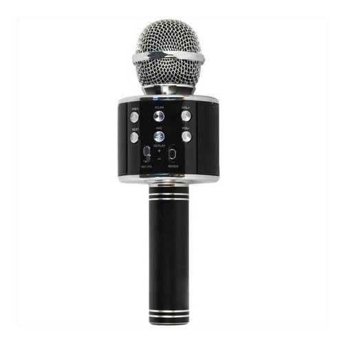 Microfono Karaoke con Bluetooth e Filtri vocali 
