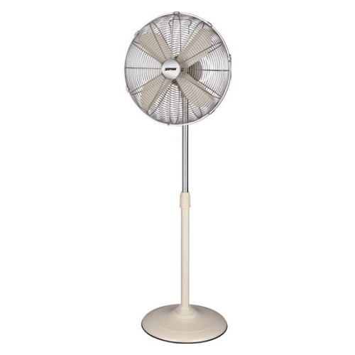 Ventilatore a Piantana a Pale Oscillante Vintage Crema o Bronzo