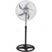 Ventilatore 40 cm A Piantana Da Pavimento Oscillante 5 Pale in Metallo 3 Velocità 50w