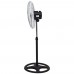 Ventilatore 40 cm A Piantana Da Pavimento Oscillante 5 Pale in Metallo 3 Velocità 50w