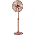 Ventilatore a Piantana a Pale Oscillante Vintage Crema o Bronzo