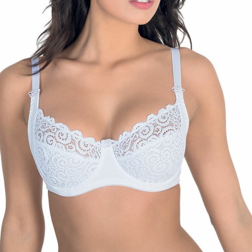 Reggiseno Aris Valentina In Pizzo Elasticizzato con Coppe Avvolgenti 