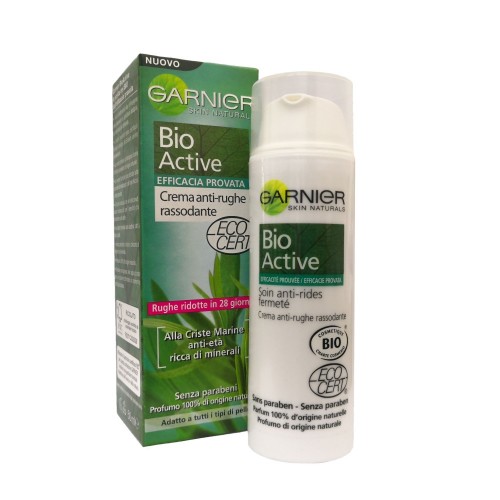 Garnier Bio Active Crema Anti-rughe Rassodante Alla Criste Marine Anti Eta' 50ml