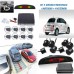 Kit 4 sensori di Parcheggio Universali Verniciabili, Forniti di Display Led Centralina Verniciabili
