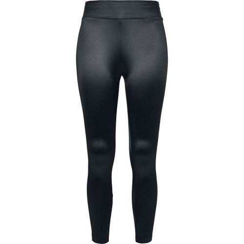 Leggings Da Donna Elastici Nero Opaco Varie Taglie Disponibili Dalla S alla 4XL