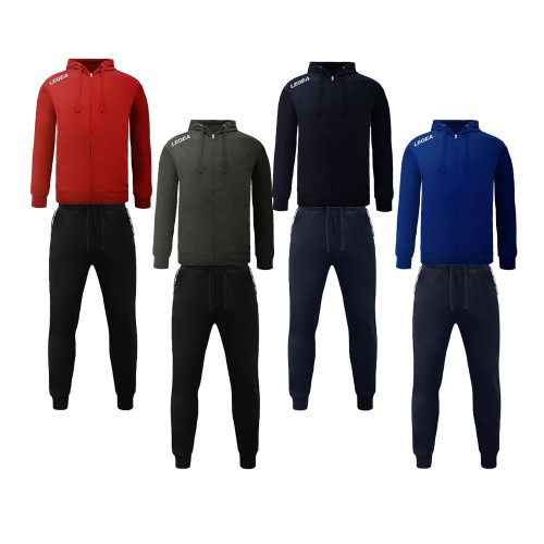 Tuta LEGEA unisex per palestra e tempo libero - Modello Farel e pantalone sportivo Mod. Gondo diversi colori disponibili