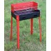 Barbecue Leggero e Comodo Da Trasportare, Ottimo per le Tutte le Bracciate Regolabile in 3 Posizioni 