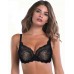 Reggiseno Miss Aris In Pizzo Elasticizzato, Senza Coppe Con Ferretto