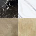 Pannelli da parete adesivi effetto marmo 60x30cm - beige bianco o nero 10 o 20 pezzi