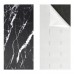Pannelli da parete adesivi effetto marmo 60x30cm - beige bianco o nero 10 o 20 pezzi