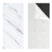 Pannelli da parete adesivi effetto marmo 60x30cm - beige bianco o nero 10 o 20 pezzi
