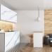 Pannelli da parete adesivi effetto marmo 60x30cm - beige bianco o nero 10 o 20 pezzi