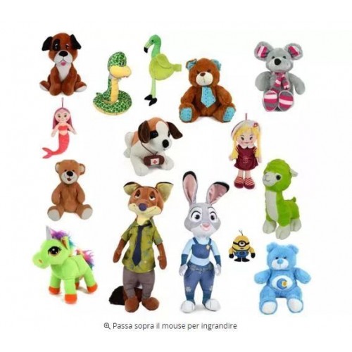 Assortimento Peluche Fantasia