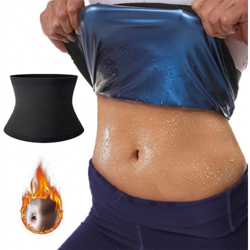 Sweat Shaper Bustino da Allenamento Elastico Sportivo Dimagrante Regolabile Brucia Grassi  