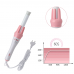 Vivid Vogue Ferro arricciacapelli professionale, automatico in ceramica bianco e rosa