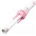 Vivid Vogue Ferro arricciacapelli professionale, automatico in ceramica bianco e rosa
