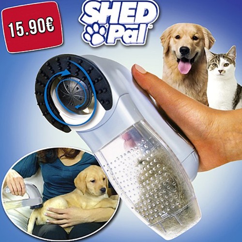 Aspira E Rimuove Peli in Eccesso Massaggiando Il Tuo Animale Domestico, Per  Cane E Gatto