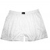 Boxer Classico a Fondo Chiaro Intimo Uomo Aperto Davanti con Bottoncino Novenove 100% Cotone