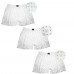 Boxer Classico a Fondo Chiaro Intimo Uomo Aperto Davanti con Bottoncino Novenove 100% Cotone