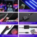 Luci Led  per Interni Auto dotato di 8 Colori e di 8 Modalità di Controllo Vocale intelligente, con Telecomando.