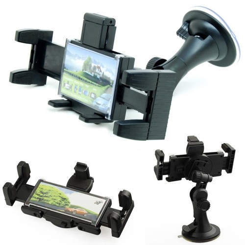Supporto A Ventosa Per Auto Smartphone Gps 360° Windshield Orizzontale