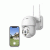 Fris Telecamera Wifi Esterna Camera Di Sorveglianza Infrarossi  FULL HD 1080P IP66 con Microfono e Casse 