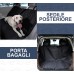Telo Coprisedile Universale 2in1 Cani Gatti Animali Domestici  per Auto SUV Furgone Camion, Impermeabile e Antigraffio