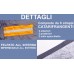 Telo Copriauto Felpato Smart w450 e w451 Con Zip Laterale, Con 6 Strisce Riflettenti e Catarifrangente, Impermeabile