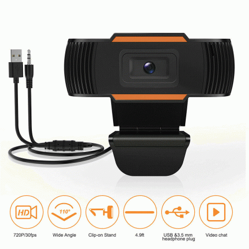 Mini webcam USB installazione immediata  1080P Full HD